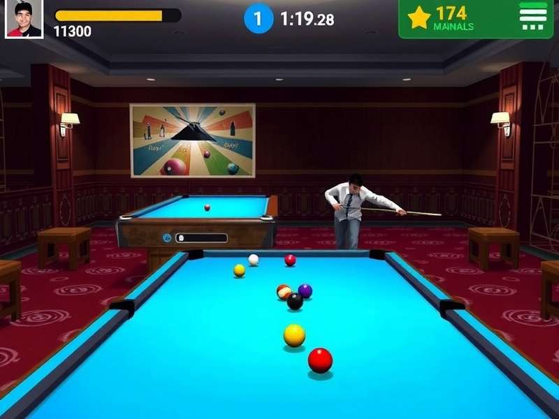 Indian Billiards Showdown gameplay screenshot